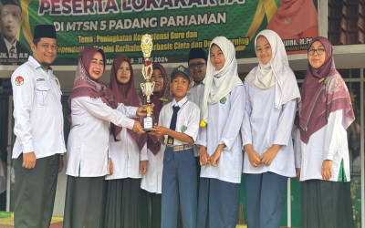 MTsN 5 Padang Pariaman Berhasil Raih Kemenangan di 3 Cabang PEGASUS IV se-Sumbar 2026