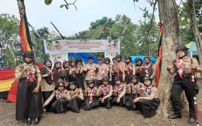 Dikunjungi Plt. Kakankemenag, Siswi MTsN 5 Turut Serta Sebagai Kontingen Jamnas Padang Pariaman